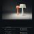 Imagen 3 de Wind Floor Lamp Outdoor 1x2GX13 40W with base cemento - Fibra of Glass black