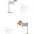 Imagen 2 de Reading Lamp Balanced-arm lamp Extensible 1 Chrome